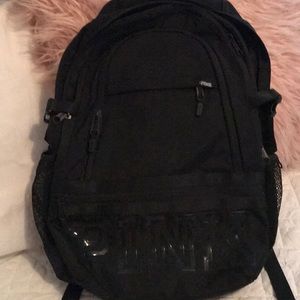 Victoria Secret PINK black Backpack